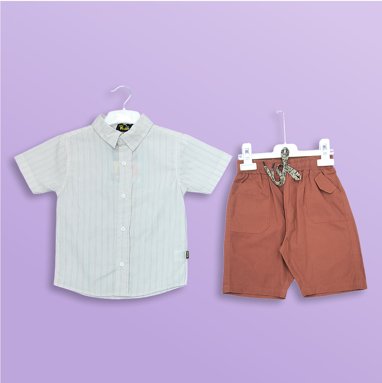 Classic Shirt &
                                                        Shorts Set